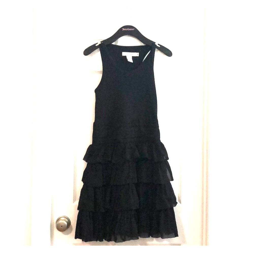 Mini black dress